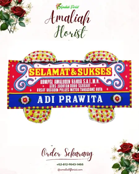 Papan Bunga Ucapan Selamat Dusun Hilir